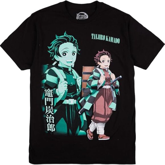 Demon Slayer Oversized Tanjiro T-Shirt - Picture 1 of 5